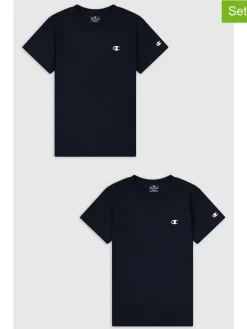 2-delige set: shirts donkerblauw