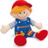 2-delige set: stoffen poppen "Chiara en Massimo" - vanaf 12 maanden
