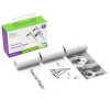 3-delige set: thermopapierrollen wit - (L)360 x (B)5,7 cm