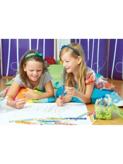 2-delige set: viltstiften "STABILO Trio A-Z" - 2x 12 stuks