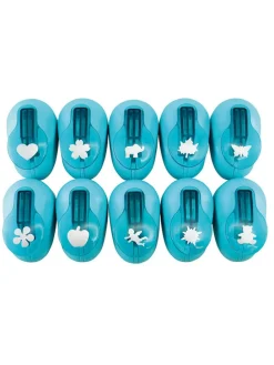10-delige set: wonderponsen blauw
