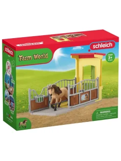 19 delige speelset "Ponybox mit Islandpferd - 42609" - vanaf 3 jaar