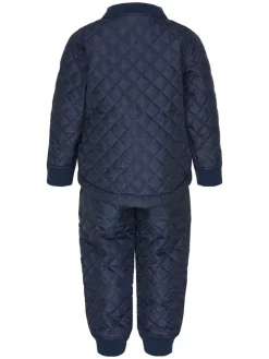 2-delige thermo-outfit donkerblauw