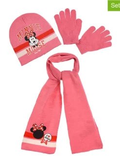 3-delige winteraccessoireset roze
