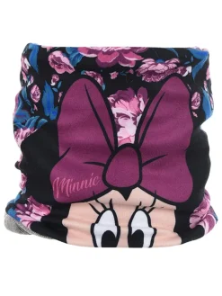 3-delige winteraccessoireset "Minnie Mouse" paars/grijs/zwart