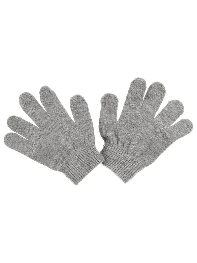 3-delige winteraccessoireset "Minnie Mouse" paars/grijs/zwart