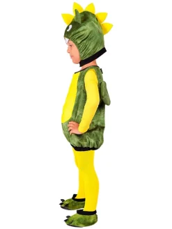 3-delig kostuum "Draak" geel/groen