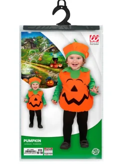 2-delig kostuum "PUFFY PUMPKIN" oranje