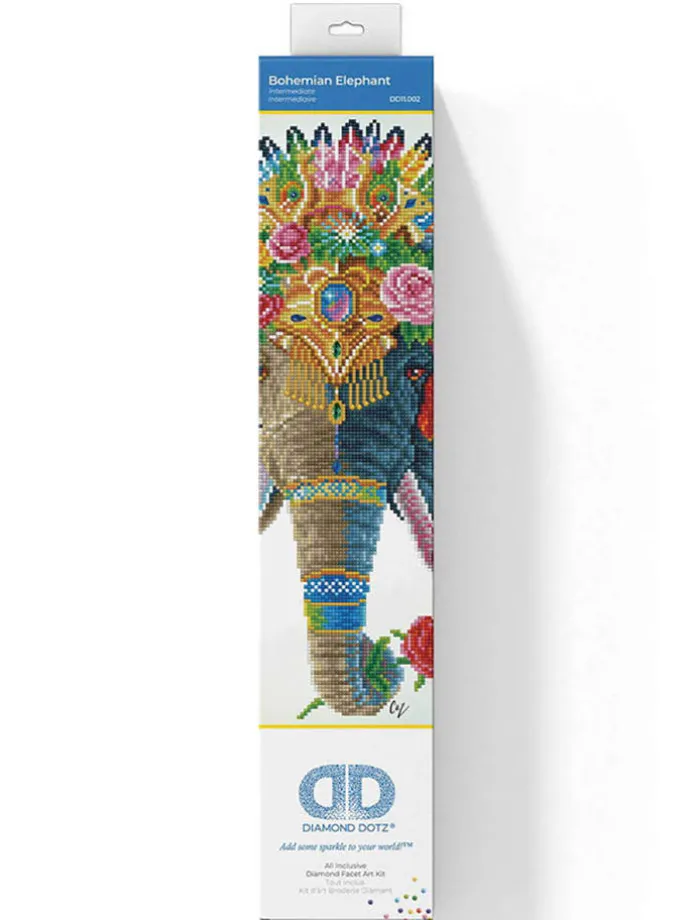 Diamond Painting "Bohemian Olifant" - vanaf 4 jaar