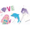 Diamond painting set "MERMAID" meerkleurig