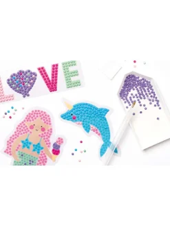 Diamond painting set "MERMAID" meerkleurig