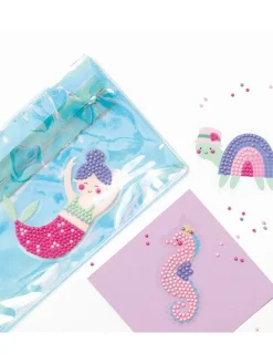 Diamond painting set "MERMAID" meerkleurig