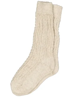 Dikke kousen beige