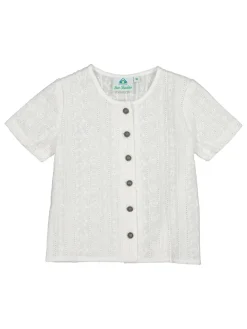 Dirndlblouse wit