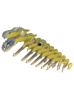 3D-knutselset "Alligator" - vanaf 6 jaar