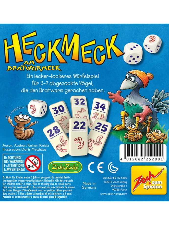 Dobbelspel "Heckmeck am Bratwurmeck" - vanaf 8 jaar