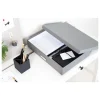 Documentbox "Sverker" lichtgrijs - (L)35 x (B)26 x (H)8,5 cm