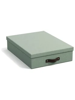 Documenthouder "Oskar" groen - (L)35 x (B)26 x (H)8,5 cm