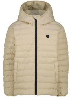 Doorgestikte jas "Telmo" beige