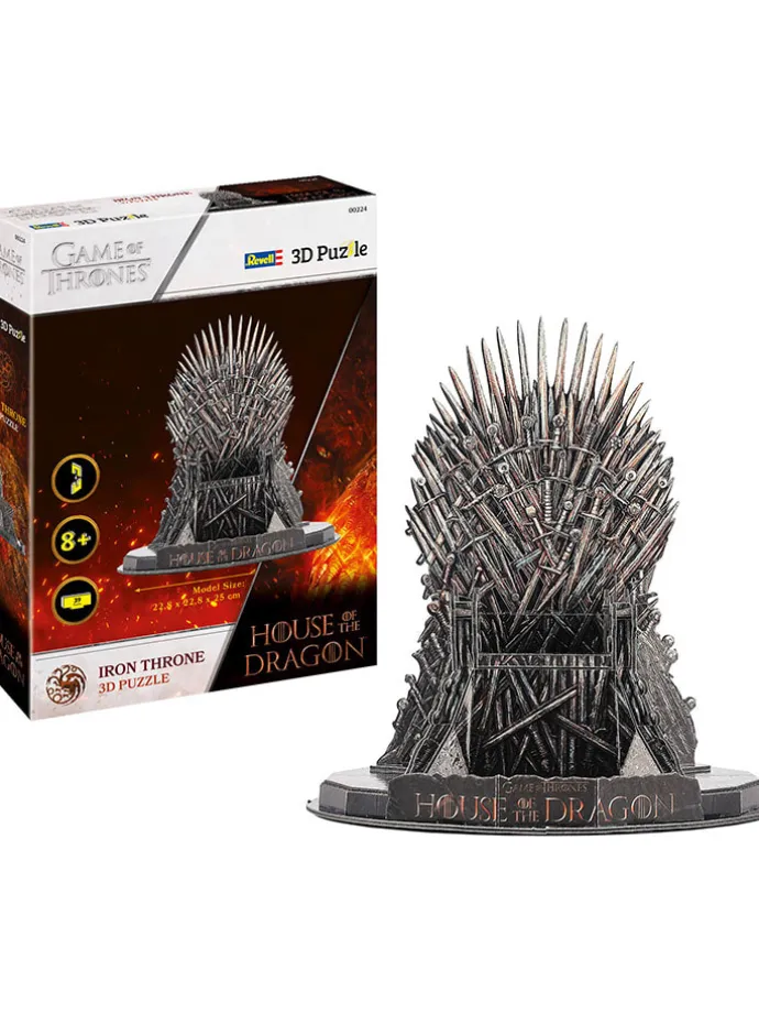 3D-puzzel "House of the Dragon - Iron Throne" - vanaf 10 jaar