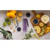 Drinkfles "Infuze" paars - 600 ml