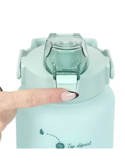 Drinkfles paars/turquoise/roze - 2 l (verrassingsproduct)