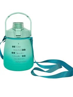 Drinkfles paars/turquoise/roze - 1,2 l (verrassingproduct)