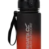 Drinkfles "Tritan" rood/zwart - 0,35 l
