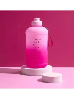 Drinkfles turquoise/roze/groen - 2,2 l (verrassingsproduct)