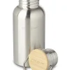 Drinkfles zilverkleurig - 500 ml