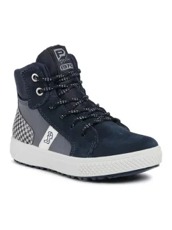 Enkelboots donkerblauw