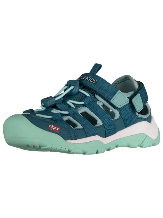 Enkelsandalen "Kristiansand" turquoise