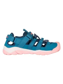 Enkelsandalen "Kristiansand" blauw/lichtroze
