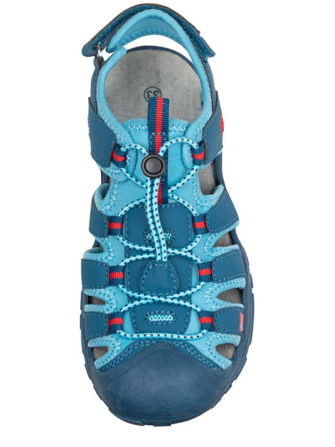 Enkelsandalen "Kvalvika" blauw