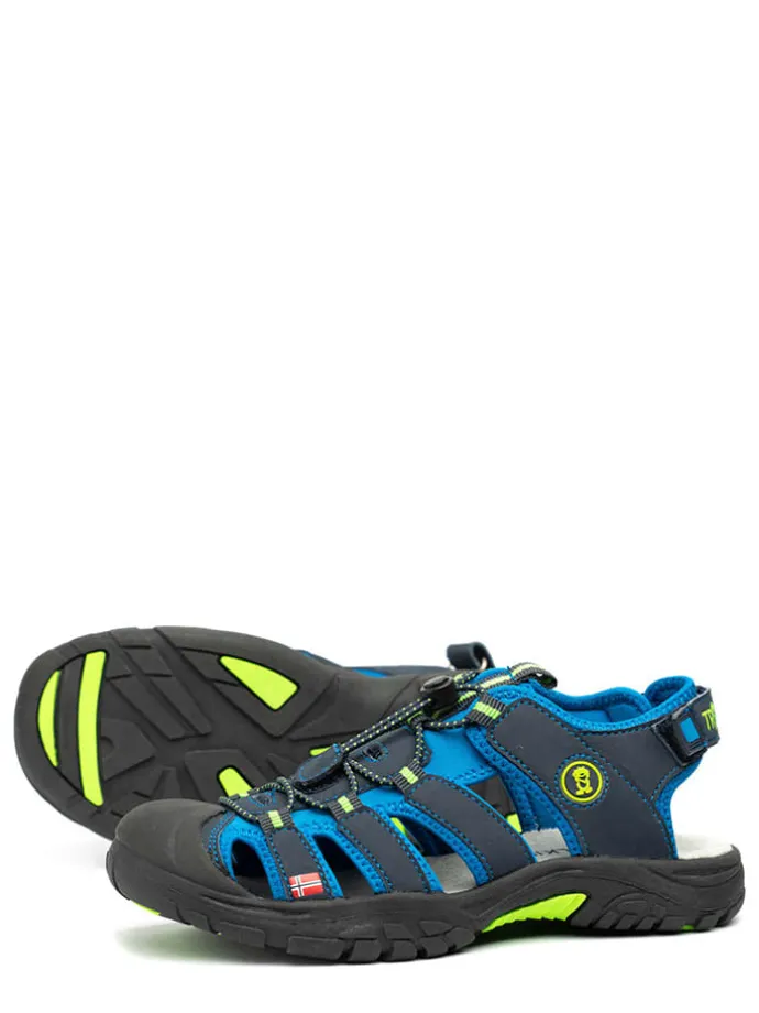 Enkelsandalen "Kvalvika" blauw