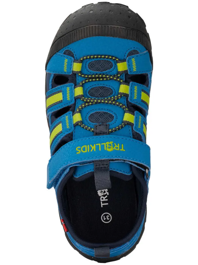 Enkelsandalen "Sandefjord" blauw