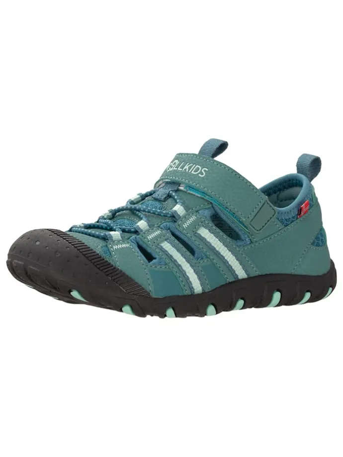 Enkelsandalen "Sandefjord" donkergroen