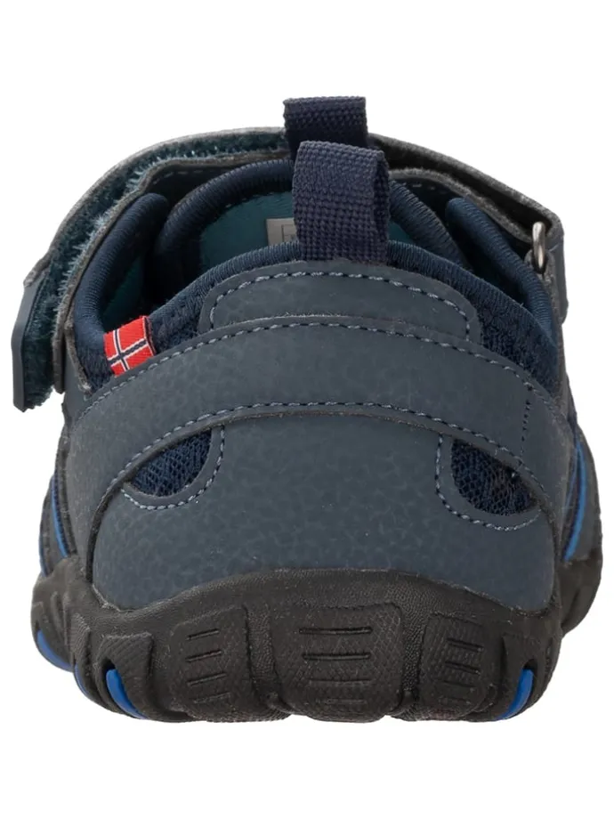 Enkelsandalen "Sandefjord" donkerblauw