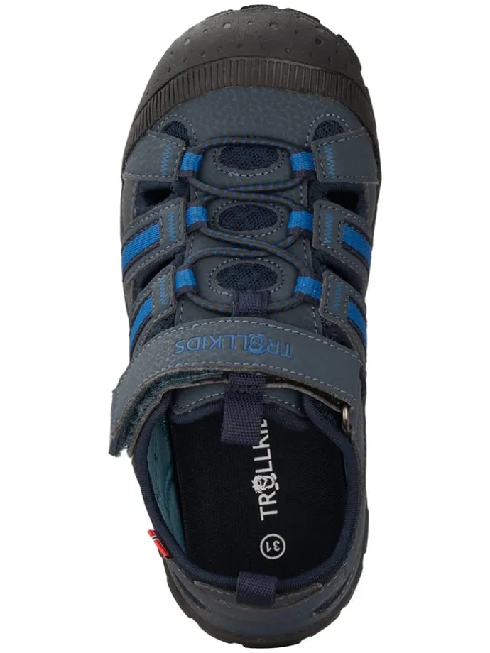 Enkelsandalen "Sandefjord" donkerblauw