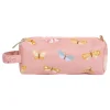 Etui "Butterflies" lichtroze - (B)20 x (H)8 x (D)7 cm