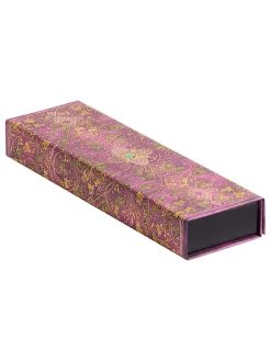 Etui ''Diamanten Jubileum'' paars - (B)22 x (H)3 x (D)6,8 cm