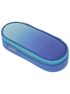 Etui ''Dip Dye'' blauw