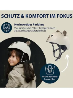 Fietshelm crème