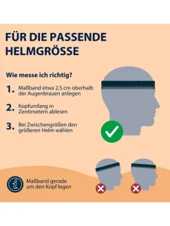 Fietshelm oranje