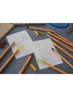 Fineliners & Premium viltstiften "STABILO point 88 & Pen 68 - ARTY" - 18 stuks