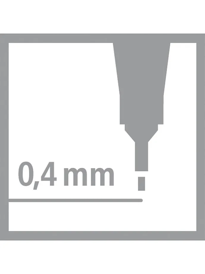 Fineliners "STABILO point 88 - Arty" - 18 stuks