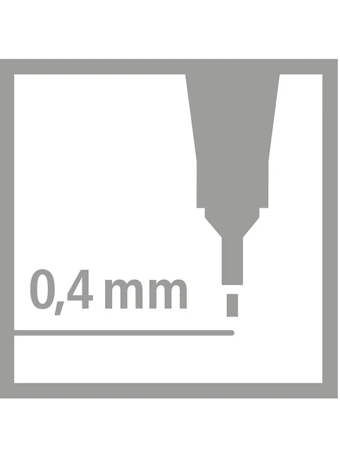 Fineliners "STABILO point 88 ARTY" - 25 stuks