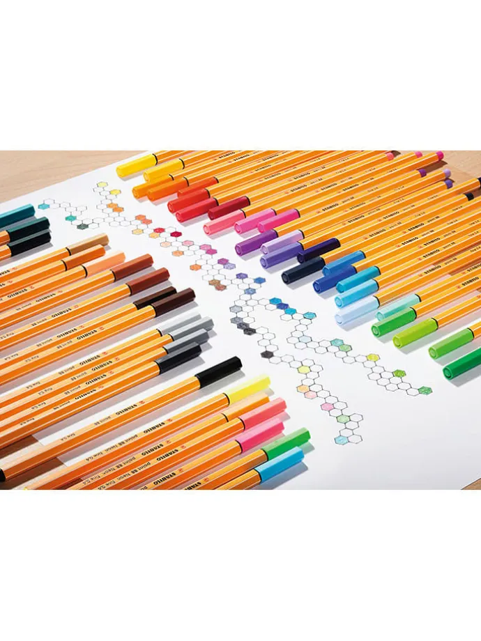 Fineliners "STABILO point 88 ARTY" - 25 stuks