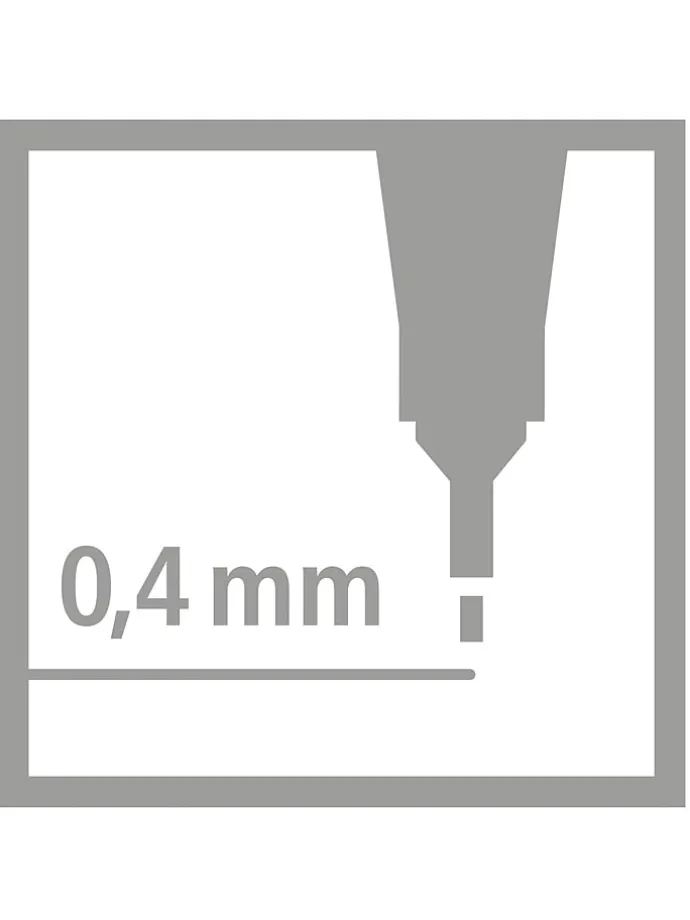 Fineliners "STABILO point 88 Mini" - 18 stuks