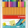 Fineliners "STABILO point 88" - 30 stuks